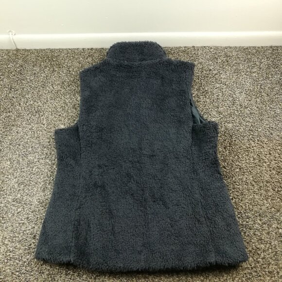 NWT Patagonia Vest Los Gatos High Pile Fleece Full Zip Blue Womens Large $119 - Picture 4 of 9